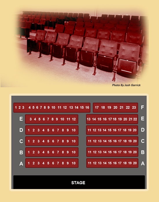 Flagler Playhouse Seating Chart